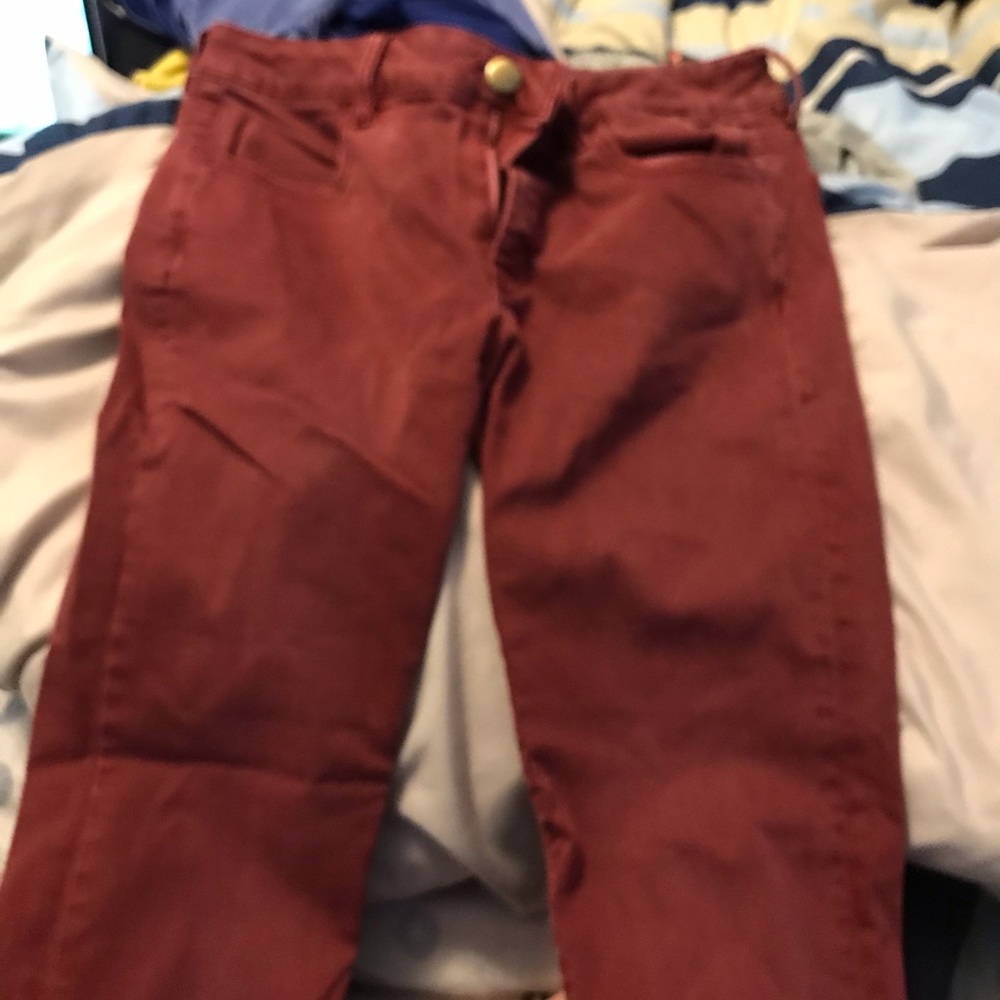 Maroon pants